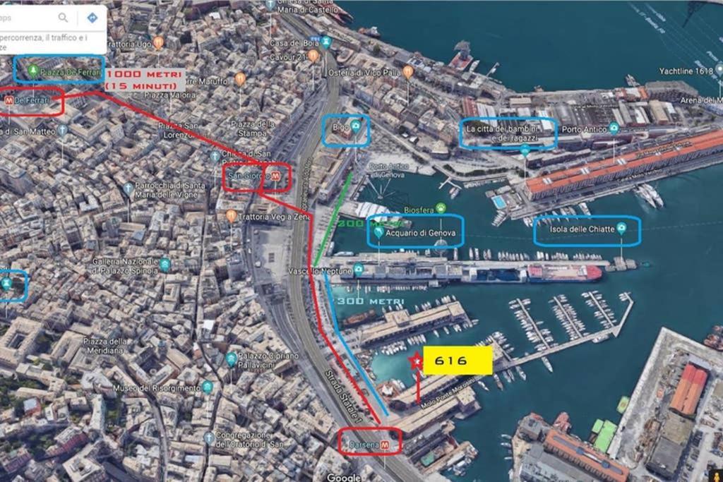 Apartamento 616 Genova - Loft Al Porto Antico Exterior foto